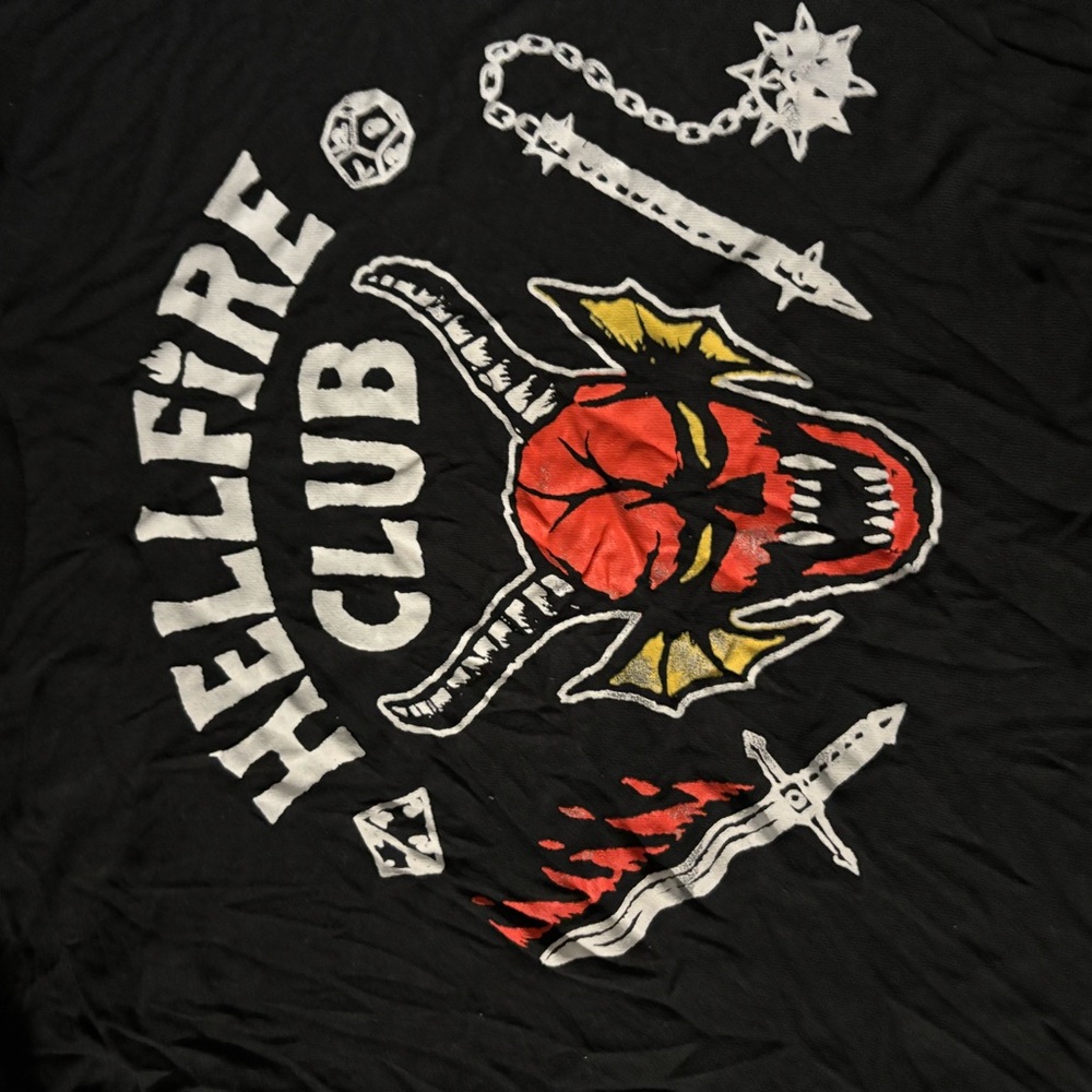 Black Hellfire Club Graphic T-Shirt